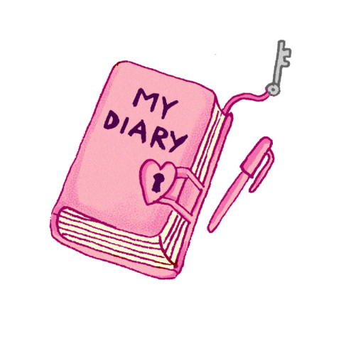 Goodbye my diary PNG Image