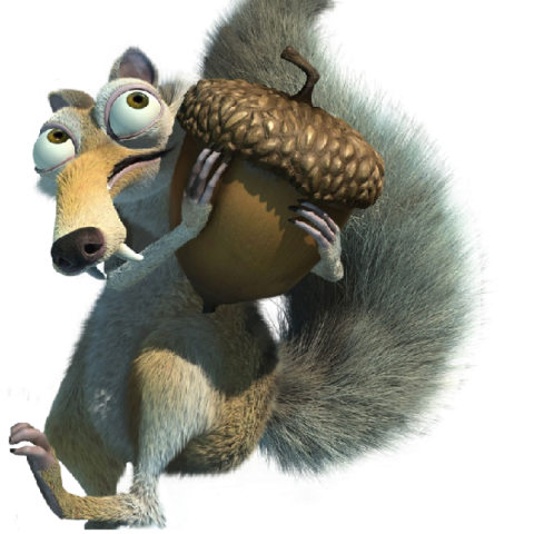 Baby scrat Ice Age PNG Photo