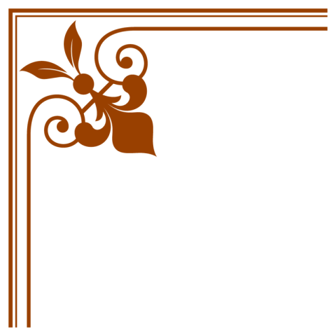 Ornamental Floral Corner Vector Illustration Design Or Stock Vector Images With Transparent Free Download