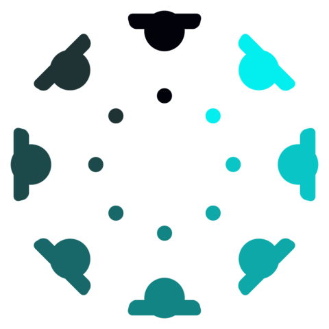 Double shade Multiple pre leader vector round design