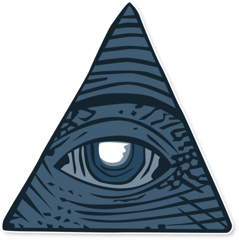 Eye of Providence Illuminati PNG Image Free Download