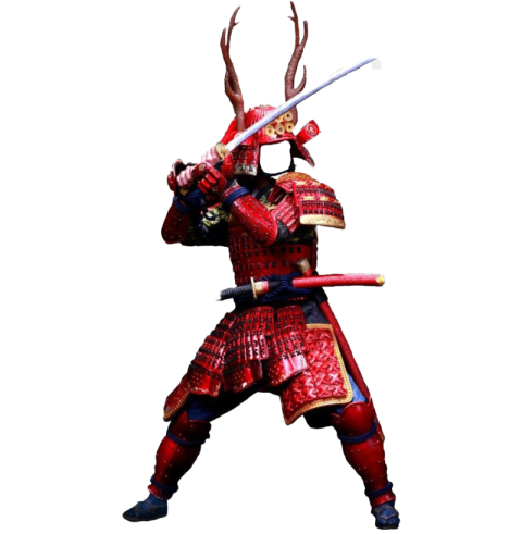 Standing Samurai PNG Image Free Download