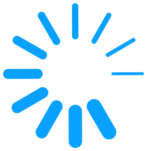 Blue line Loading Rounded line Sprite sheet Blue line Loading Rounded line Sprite sheet vector icon