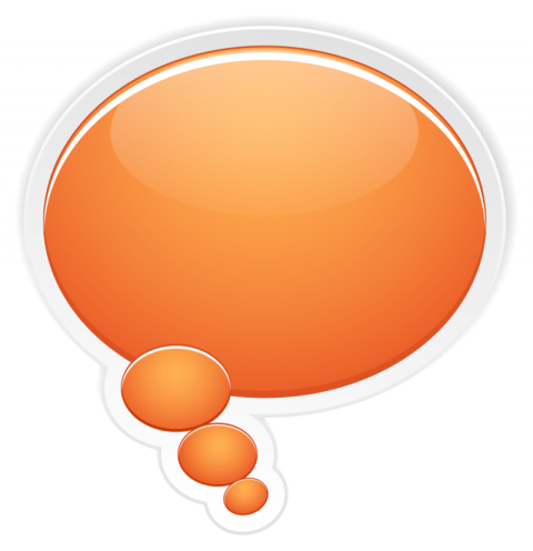 Conversation bubble banner vector graphic design