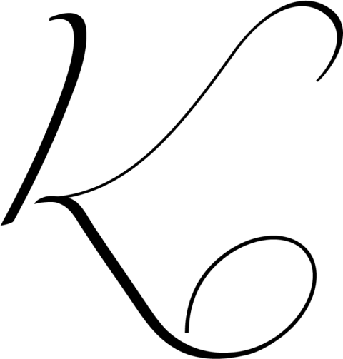 K Letter PNG Art Work Image Free Download