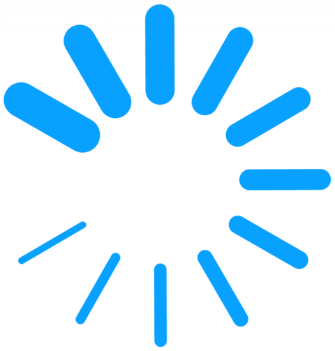 Simple Loading Rounded line Sprite sheet icon vector graphic