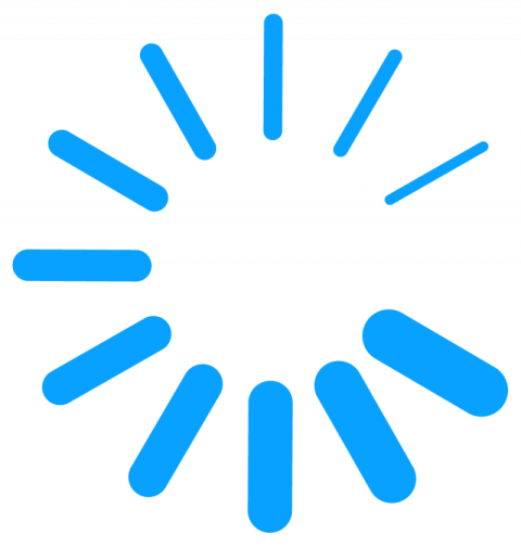 Loading Rounded line Sprite sheet Blue line pre Loading Rounded line Sprite sheet vector icon