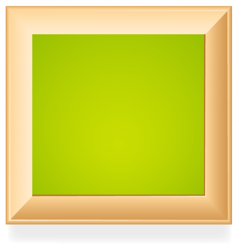 Parrot colour photo frame vector graphic design