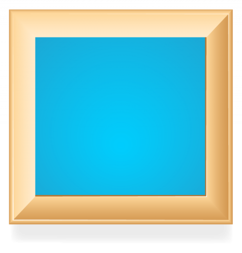 Photo frame vector graphic design