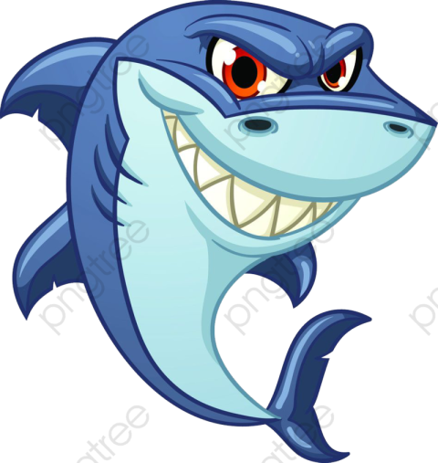 Horror Baby Shark PNG SVG Art Free Download