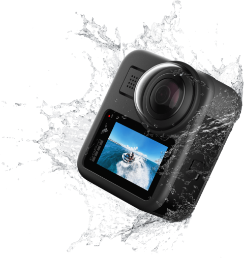 Gopro Camera PNG In Water Image Free Download