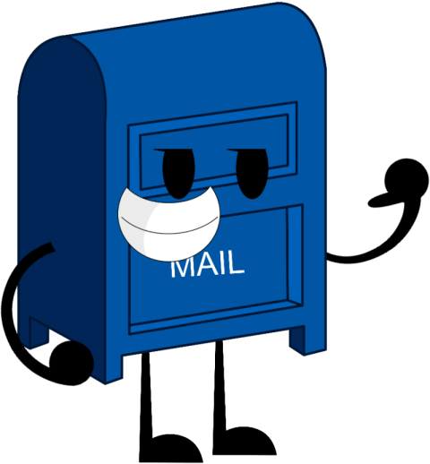 Cartoon Mailbox PNG Character Free Download