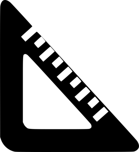 Black Ruler PNG Image Free Download