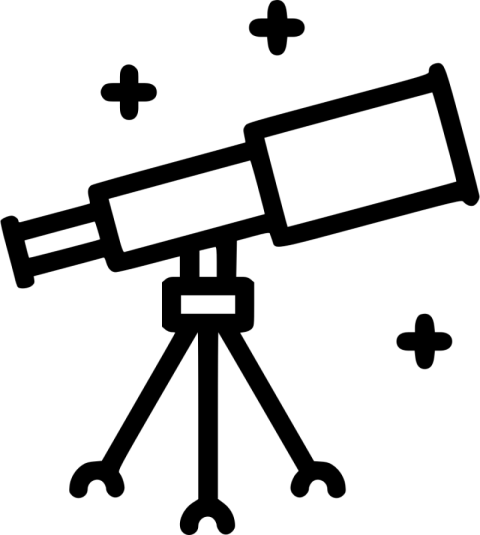 Telescope PNG Outline Free Download