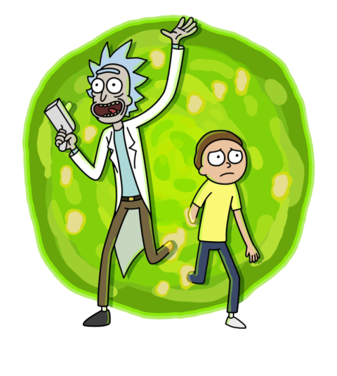 Rick And Morty PNG Transparent Background