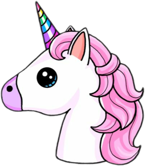 Unicorn Head PNG Toy Image On White Background