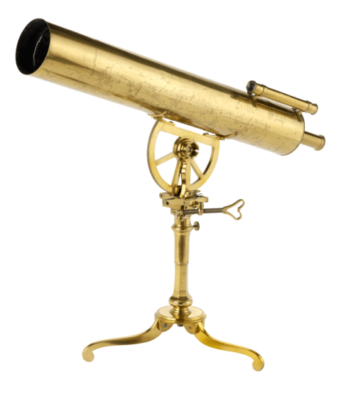 Royalty Free Telescope PNG Golden Telescope Image