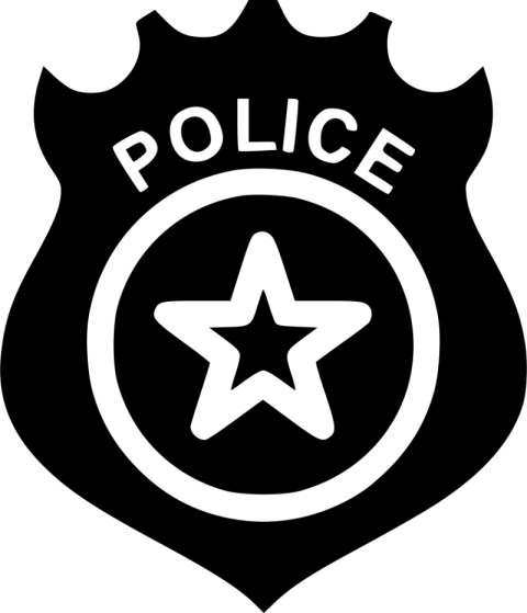 Vector SVG Graphic Police Badge PNG Shield Logo
