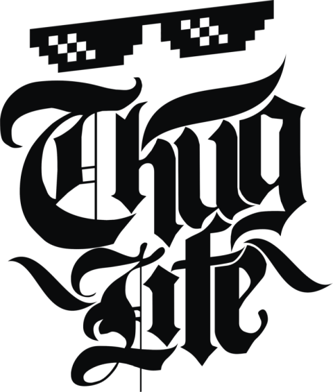 Halloween Thug Life PNG Image Free Download