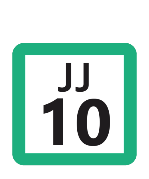 Illustartion Vector ON 10 Number PNG Tag