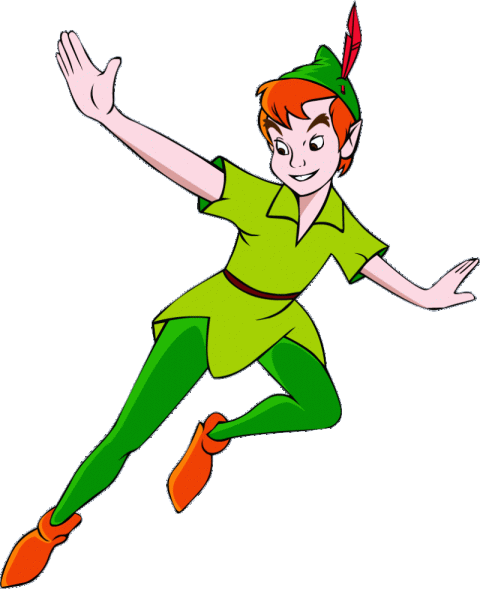 Flying Peter Pan PNG Image Free Download