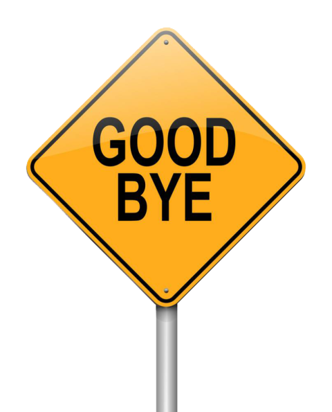 Goodbye PNG Sign Board Free Download