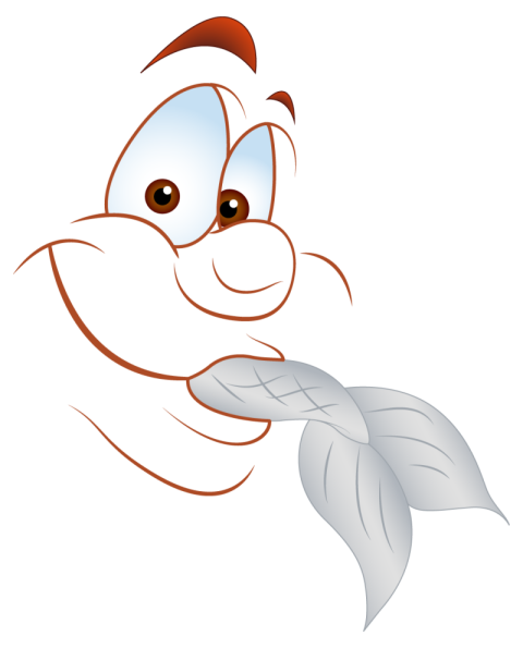 Cartoon Eating Face , Art Face With Eating Fish , Stock Expression & Vector Food Face , Illustration Face - Transparent Background
