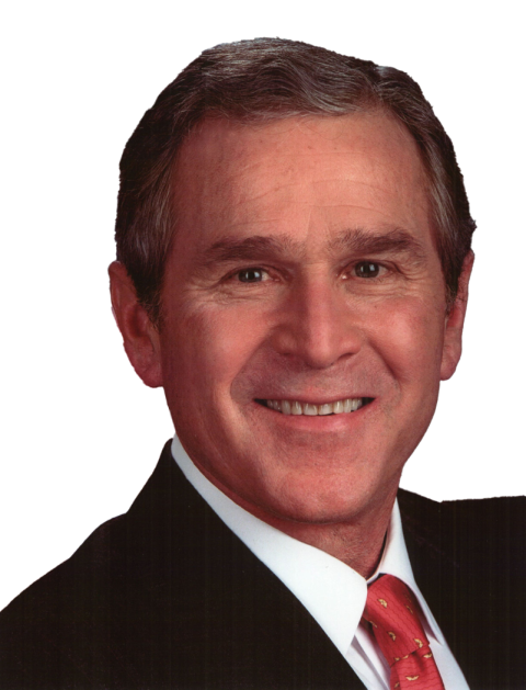 43rd President on George Bush PNG Free Photo Download