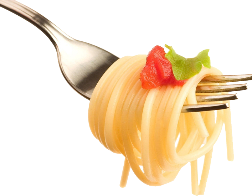 Isolated Free SVG Spaghetti On Fork PNG Image