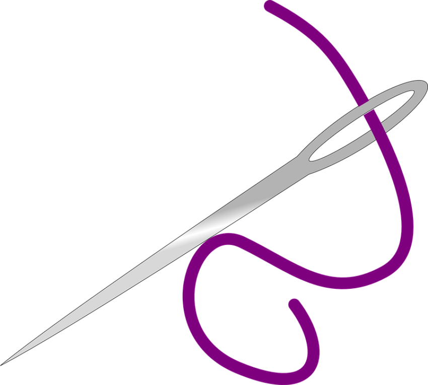 PSD Cartoon Sewing Needle PNG Image Free Download