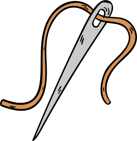 Sewing Needle PNG Cartoon Free Download