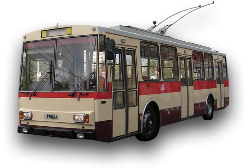 Svg And SD Vector Trolleybus PNG Picture Free Transparent Background
