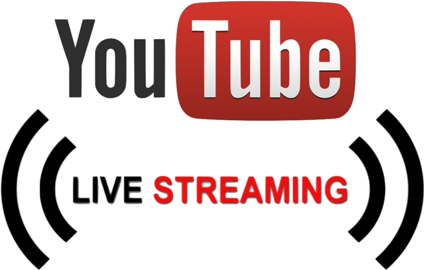 Transparent Youtube Logo PNG Streaming Image