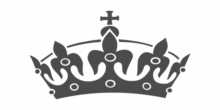 Cool Crown On Keep Calm PNG Free Download