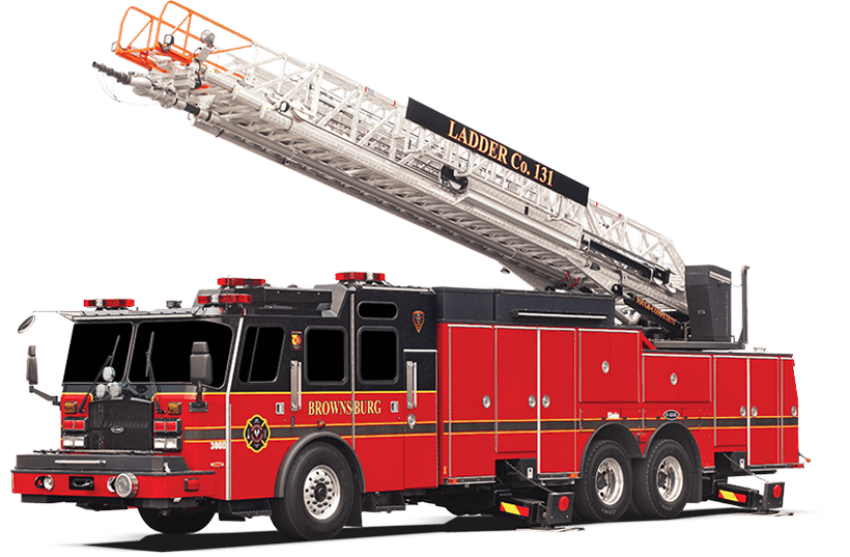 High Resolution Fire Truck PNG Image Free Download