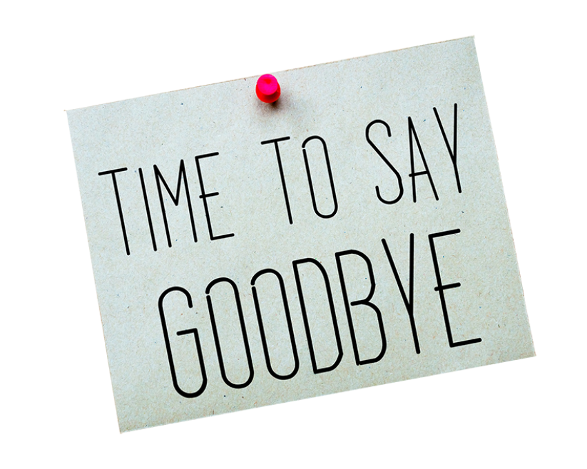 Beautiful msg for Goodbye PNG Tag