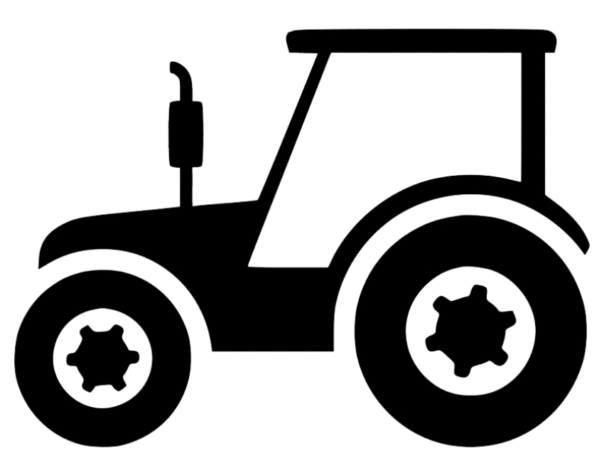 Illustration Vector Tractor PNG Icon Free Download