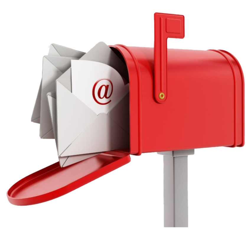 Silhouette Mailbox PNG Sticker free icon