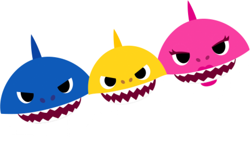 Colorful Baby Shark Fish PNG Image Free Download