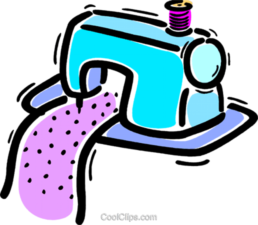Watercolor Sewing Machine PNG Art & Sticker Free Download