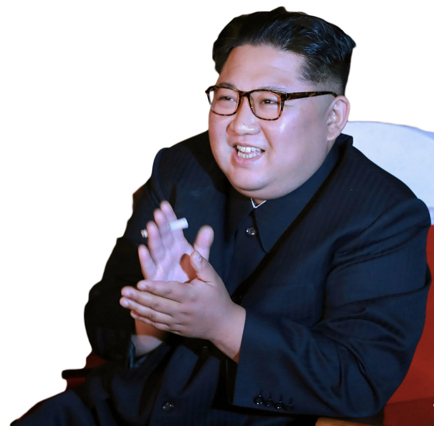 Kim Jong Un PNG Free Background