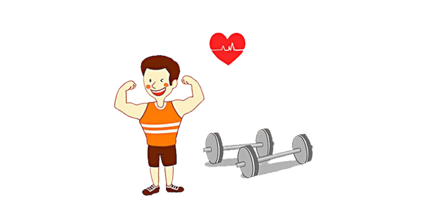Powerlifting PNG Cartoon Free Download