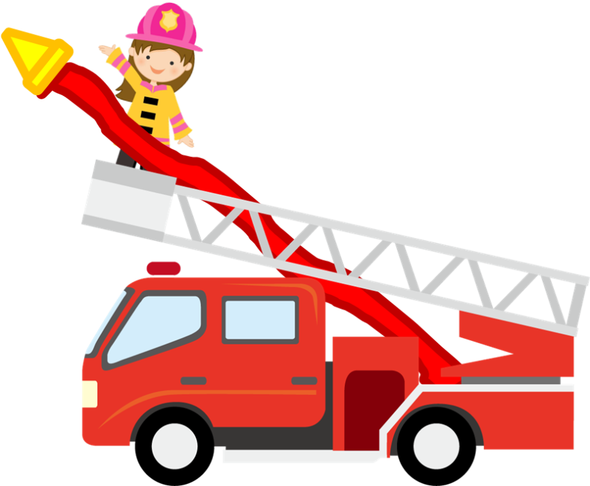 Fire Truck PNG Little Toy Free Download