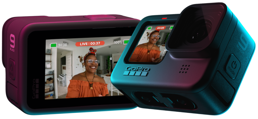 Small Digital Gopro Camera PNG Photo