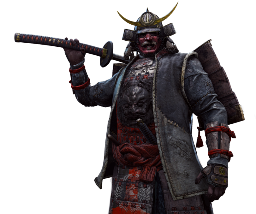 Pixel Samurai PNG Cartoon Character On Free Download