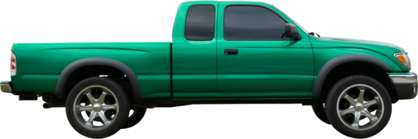 Green Mine Truck PNG Image Free Download