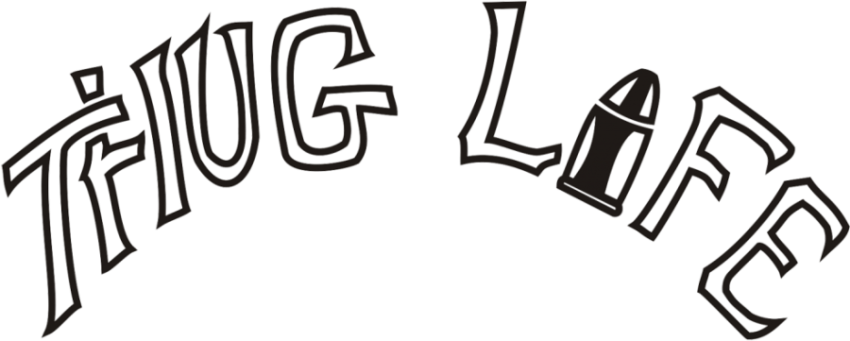 Thug Life PNG Handart Text Free Download