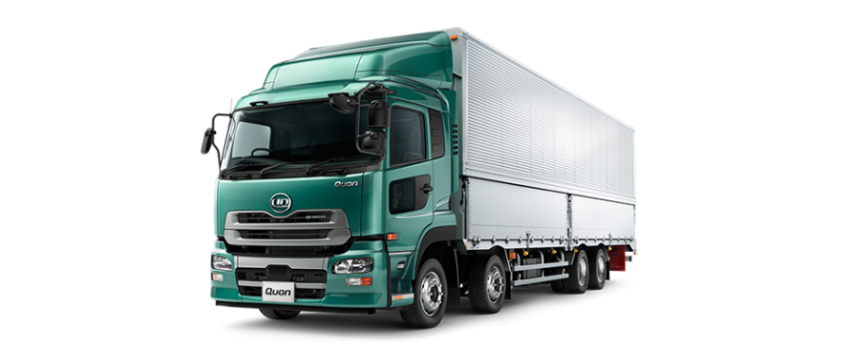 Container Truck PNG On Transparent Background