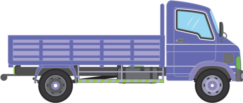 Animated Truck PNG Template Free Download