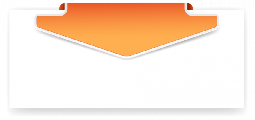Web arrow banner vector graphic design